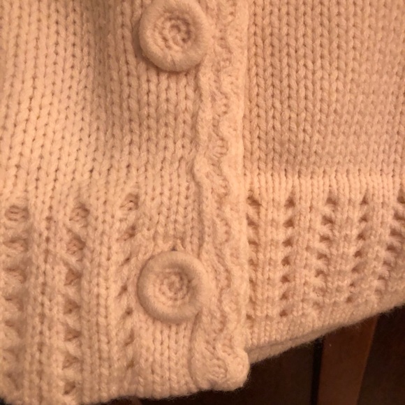 Vintage Cream Cardigan size 38 (M) - Picture 3 of 5